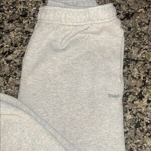 TNA Aritzia sweatfleece cozy fleece mega fit joggers